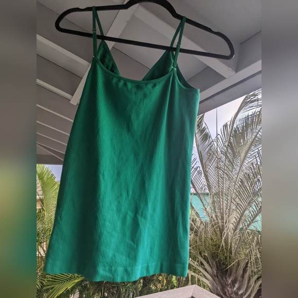 Green Free People Camisole size XL - Picture 4 of 4